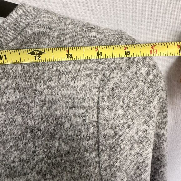 a.n.a A New Approach Heather Gray Bell Sleeve Dress Size Small Sweater Soft Line - Picture 11 of 12